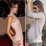 Alessandra Ambrosio with or without baby bump