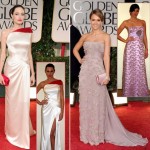 Angelina Jolie Jessica Alba Golden Globes replica dresses