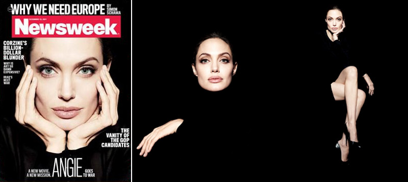 Angelina Gets Newsweek’s Cover