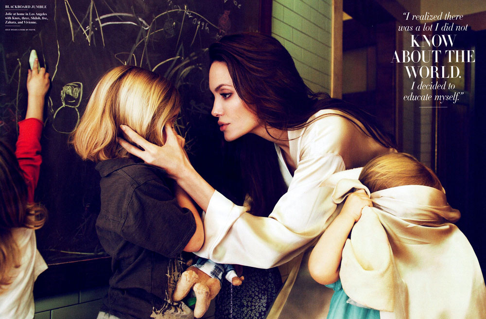Angelina Jolie’s Vanity Fair October 2011