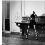 Anja Rubik Hedi Slimane Saint Laurent campaign