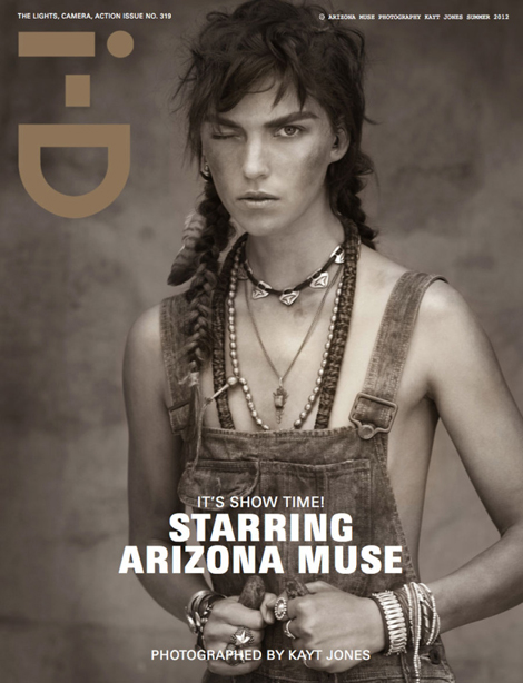 Arizona Muse i D Magazine Summer 2012 cover