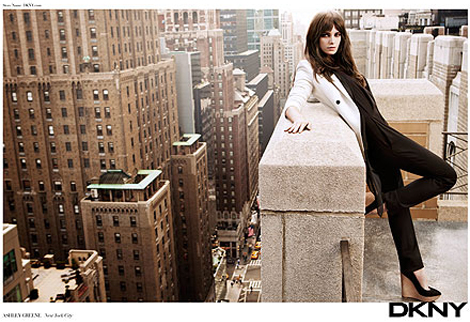 Ashley Greene DKNY Spring Summer 2012 ad campaign