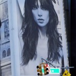 Ashley Greene DKNY Jeans SS 2012 campaign billboard