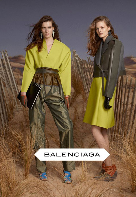 Balenciaga fall winter 2012 2013 ad campaign