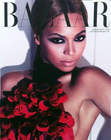 Beyonce Harper s Bazaar September 2011 cover