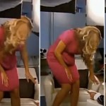Beyonce wearing fake baby bump