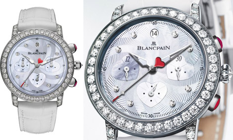 Blancpain Special edition watch Saint Valentin Chronograph