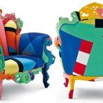 Cappellini Proust Geometrica Armchair colorful home addition