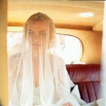 Caroline Trentini s wedding dress veil