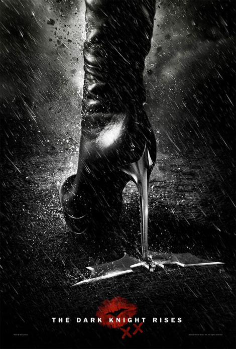 Catwoman s boots poster The Dark Knight Rises