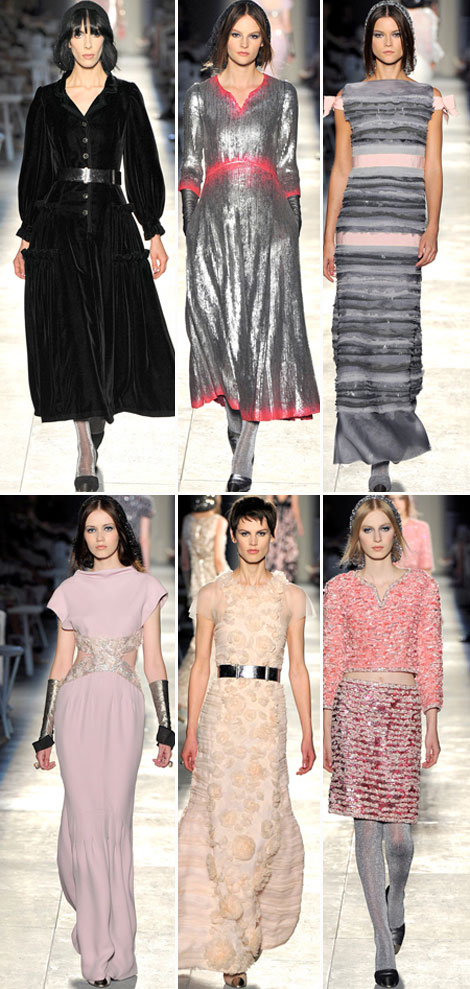 Chanel Haute Couture Fall 2012 Collection: Dusty Fashion