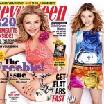 Chloe Moretz covers Seventeen magazine May 2012