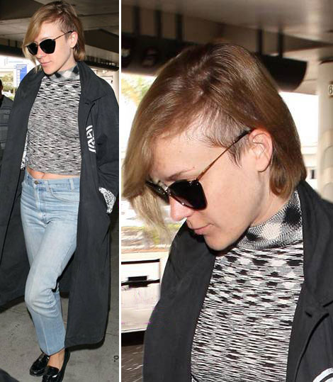 Chloe Sevigny’s Latest Haircut: Side Shaved Hipster!