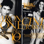Cindy Crawford Sharon Stone cover French Revue de Mode anniversary issue