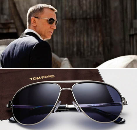 Daniel Craig s James Bond Wears Tom Ford Sunglasses In Skyfall StyleFrizz Daniel Craig s James Bond Wears Tom Ford Sunglasses In Skyfall StyleFrizz