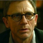 Daniel Craig wearing glasses