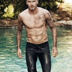 David Beckham Elle UK Magazine July 2012