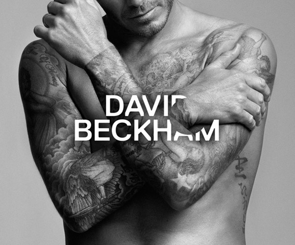David Beckham Bodywear collection ad campaign