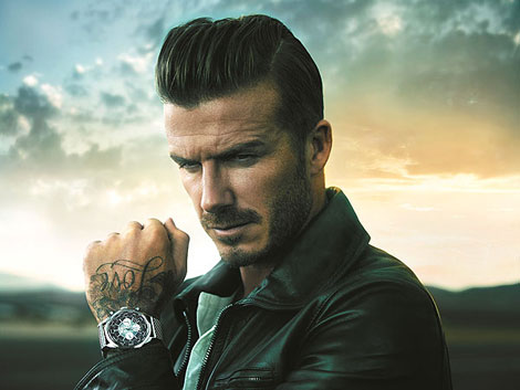 David Beckham’s Transocean Chronograph Breitling Watch