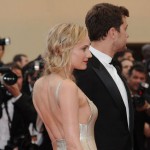 Diane Kruger golden dress Cannes 2011 Joshua Jackson
