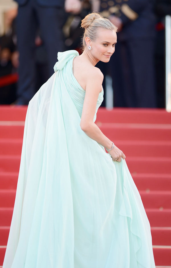 Diane Kruger perfect on the Cannes 2012 Red Carpet