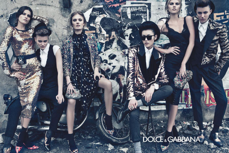 Dolce Gabbana FW 11 12 campaign