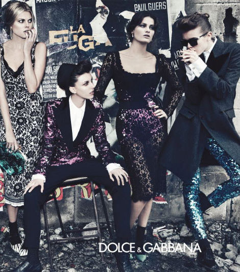 Dolce & Gabbana's Fall Winter 2011 2012 Ad Campaign. Girls Who Like ...