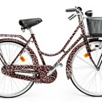 Dolce and Gabbana leopard print bicycle