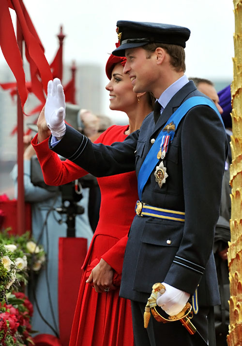 Duchess Catherine Prince William attending the Queen s Diamond Jubilee