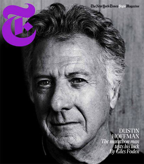 Dustin Hoffman NY Times T Style Men fashion cover