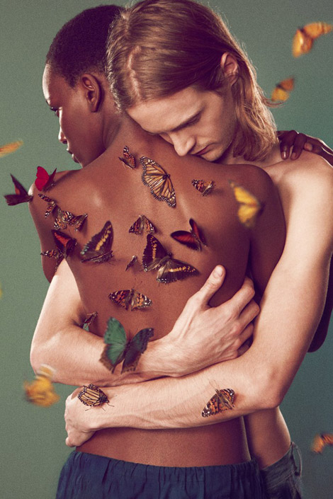Amazing Edun Spring Summer 2012 Butterfly Ad Campaign
