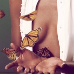 Edun Spring Summer 2012 butterfly ad campaign