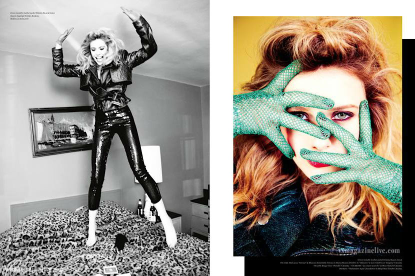 Elizabeth Olsen photographed by Ellen von Unwerth for Vs Magazine