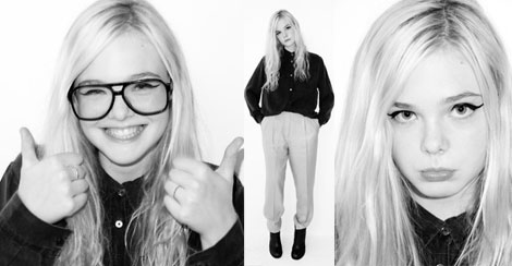 Elle Fanning latest photos by Terry Richardson