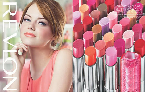 Emma Stone And Olivia Wilde For Revlon Spring Summer 2012 Ad Campaign