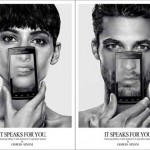 Giorgio Armani Samsung Galaxy S speaks for you