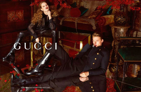 Gucci Fall goth ad campaign