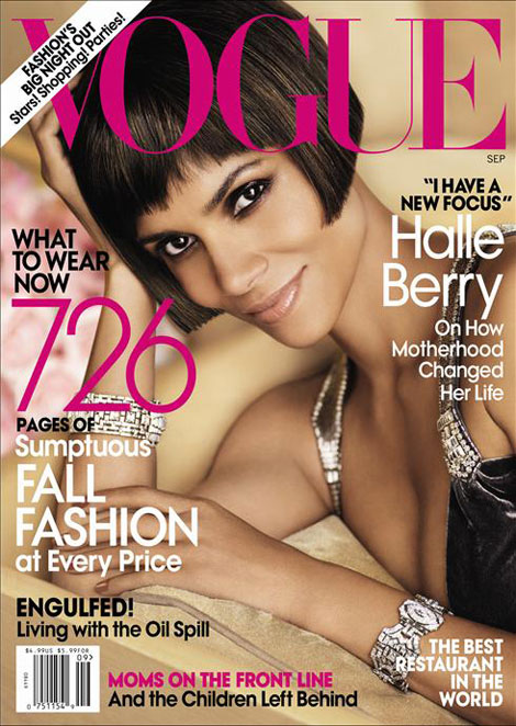 Halle Berry Vogue September 2010 cover