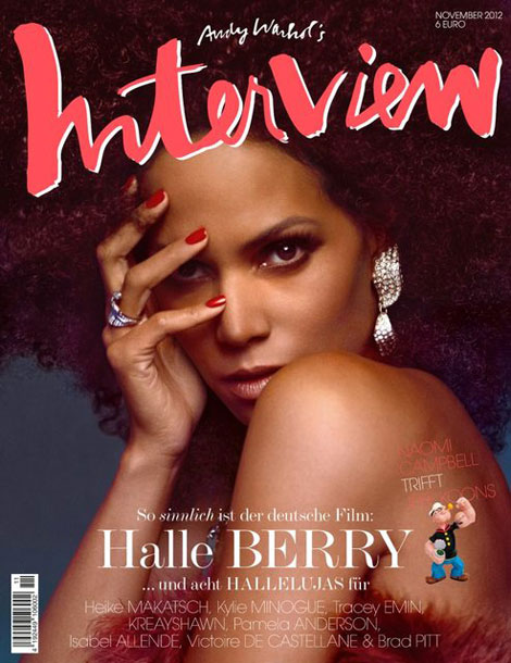 Halle Berry’s Cloud Atlas Interview Germany November 2012 Cover
