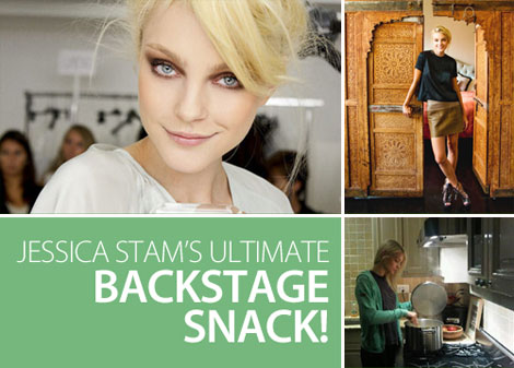 What Models Eat: Jessica Stam’s Healthy Backstage Snacks!