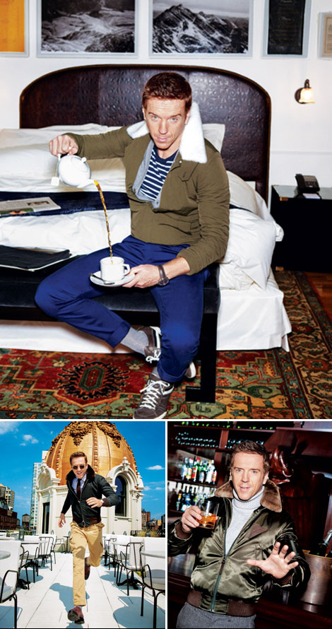Homeland’s Damian Lewis Style – Profiled In GQ Magazine