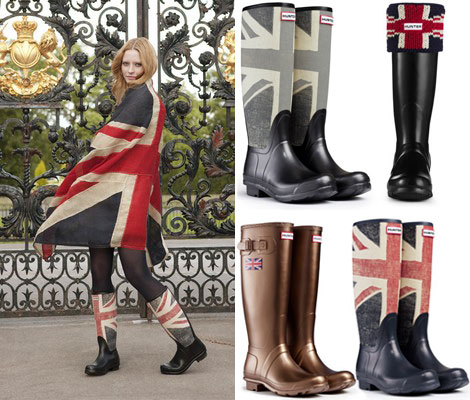 Hunter Boots Union Jack special edition