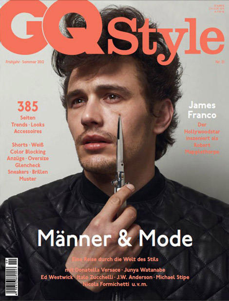 James Franco GQ Style Germany cover