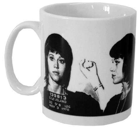 Jane Fonda Mugshot Mug