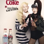Jean Paul Gaultier Diet Coke bottles campaign