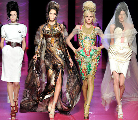 Jean Paul Gaultier Couture Spring 2012 Amy Winehouse Inspired Collection