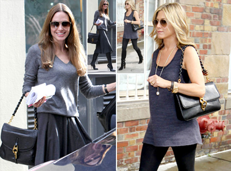 Jennifer Aniston Angelina Jolie Copycat Style