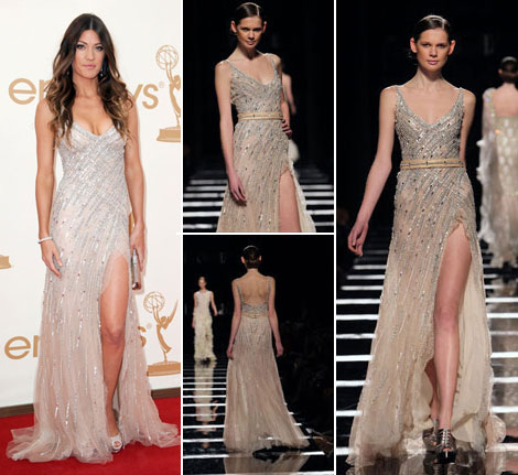 Jennifer Carpenter looking gorgeous in Tony Ward couture dress