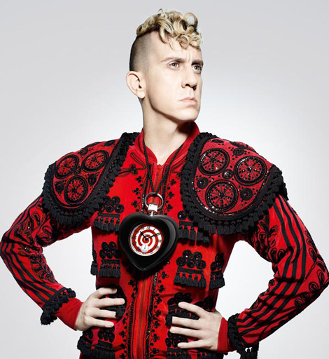 Jeremy Scott presenting his Swatch collection